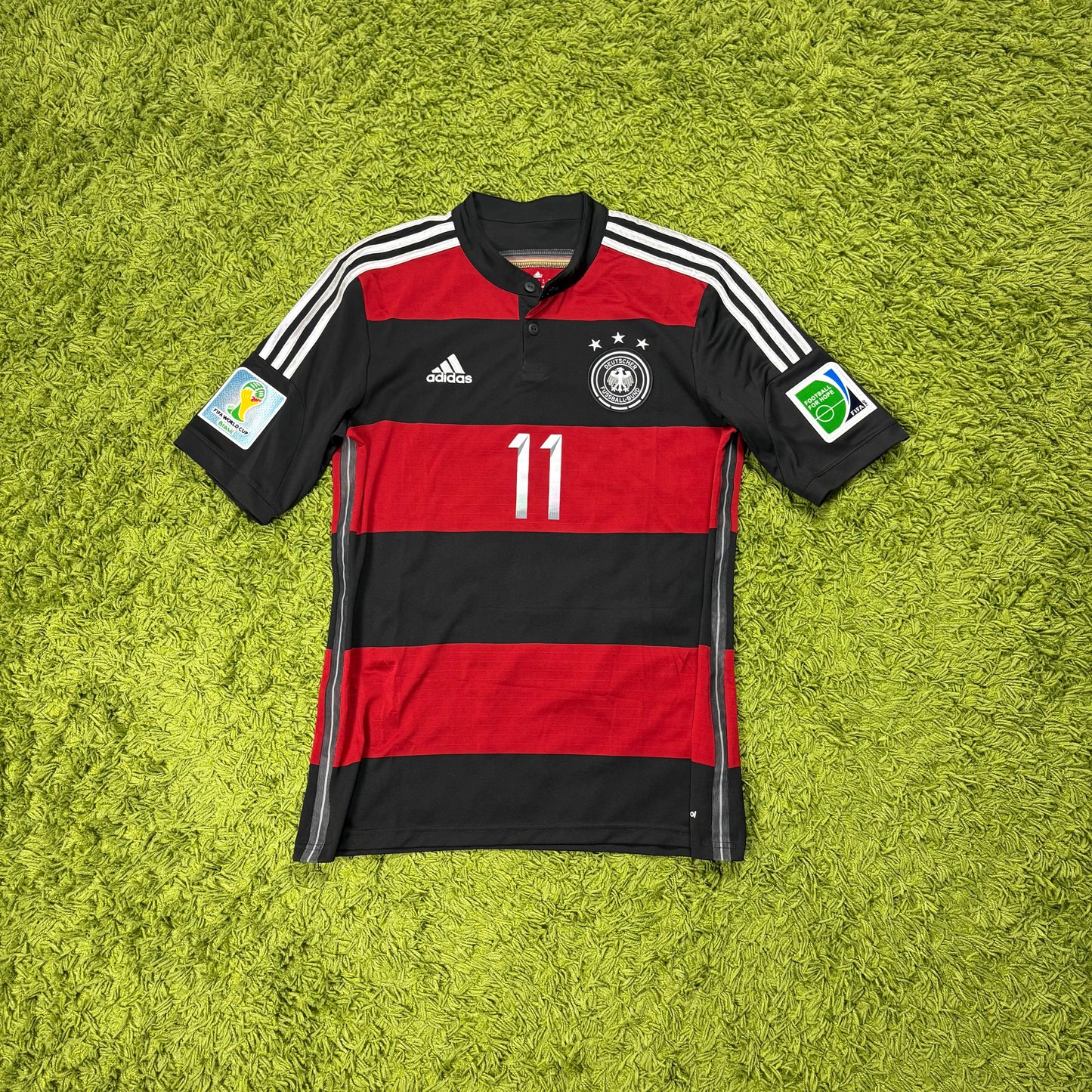 Adidas Deutschland DFB Klose Trikot rot schwarz Größe M 2014