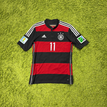 Adidas Deutschland DFB Klose Trikot rot schwarz Größe M 2014