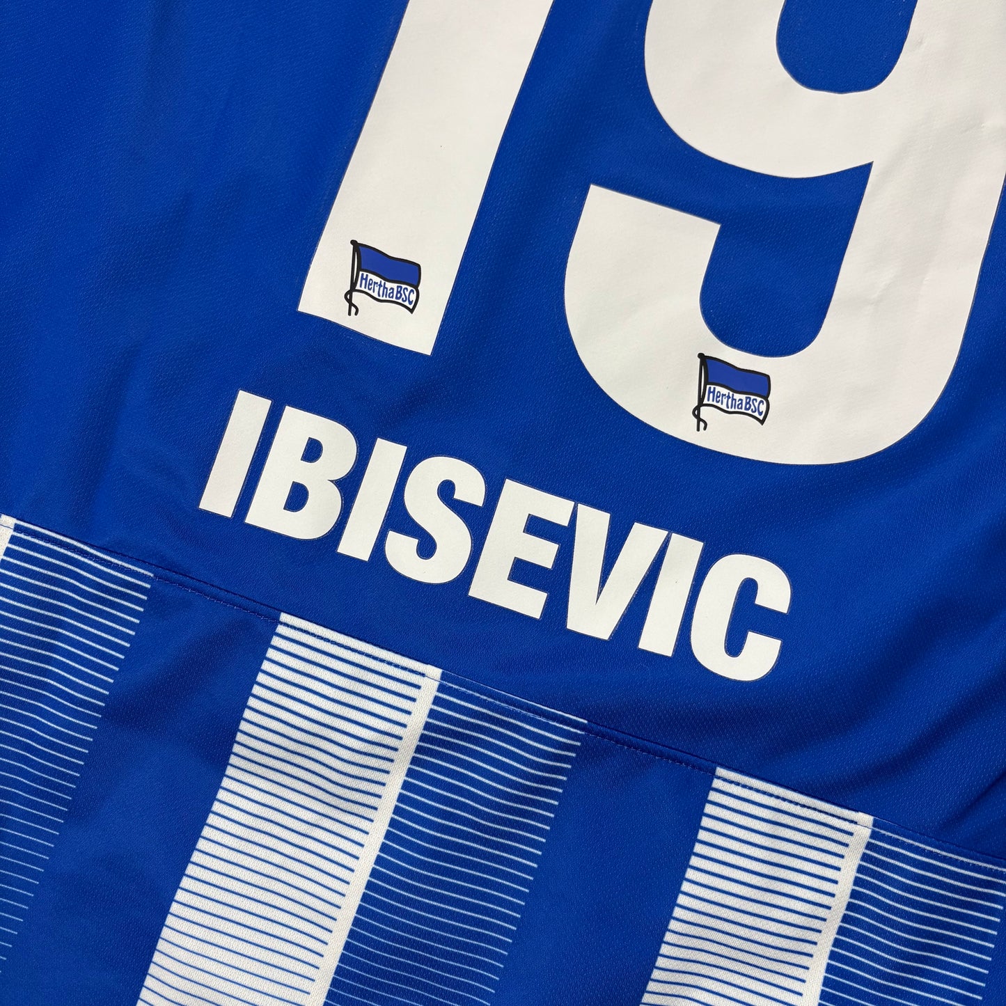 Nike Hertha BSC Berlin Ibisevic Trikot blau Größe M 2018 2019