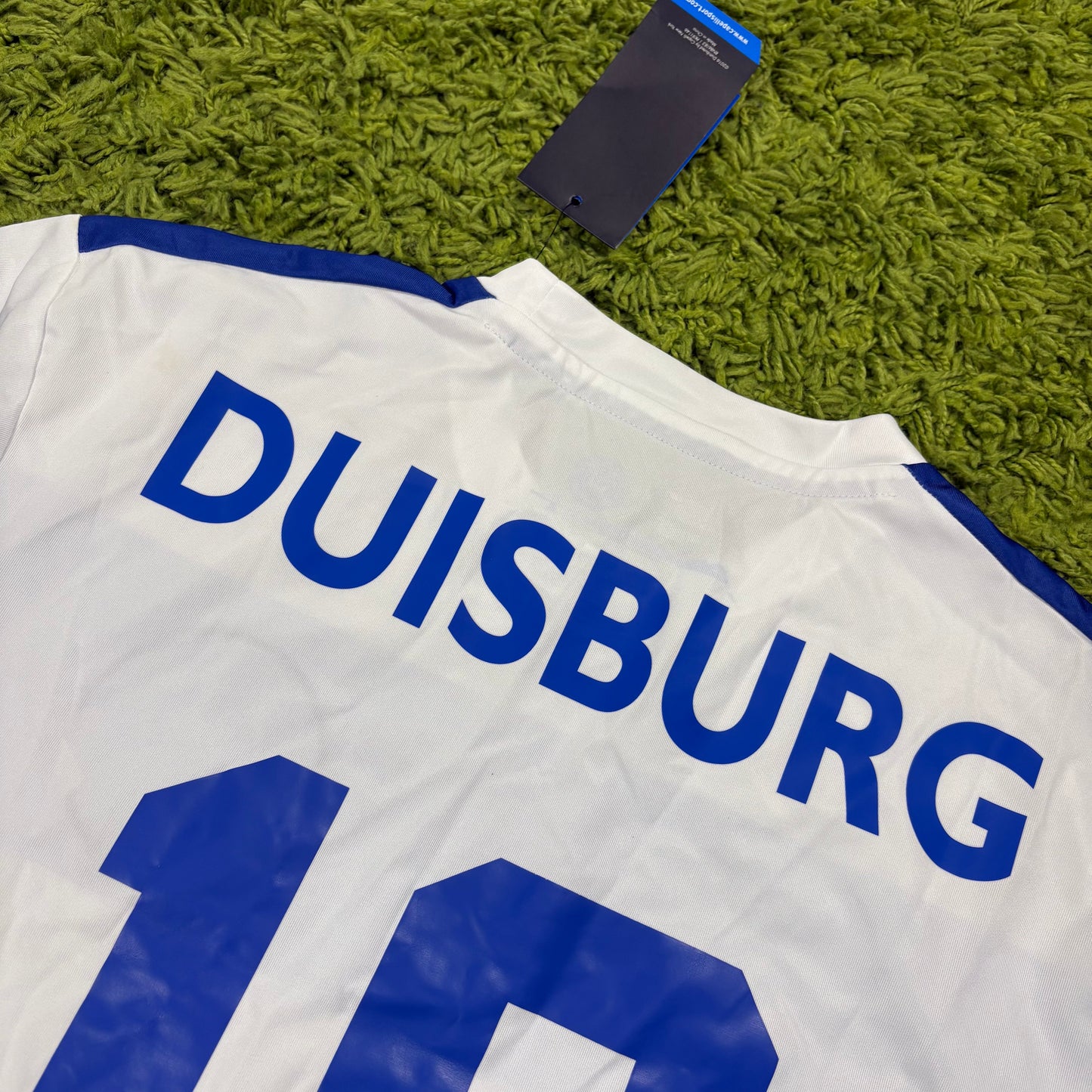 Capelli MSV Duisburg Trikot Weiß Größe M 2018 2019 NEU