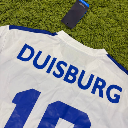 Capelli MSV Duisburg Trikot Weiß Größe M 2018 2019 NEU