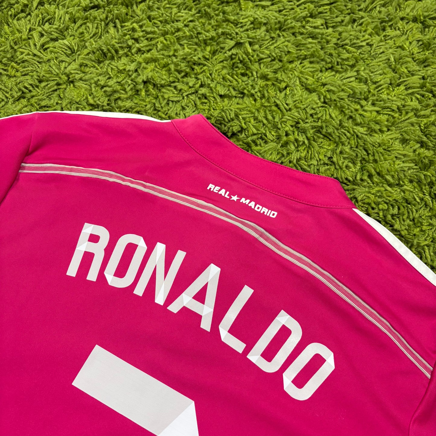 Adidas Real Madrid Ronaldo CR7 Trikot pink Größe M 2014 2015