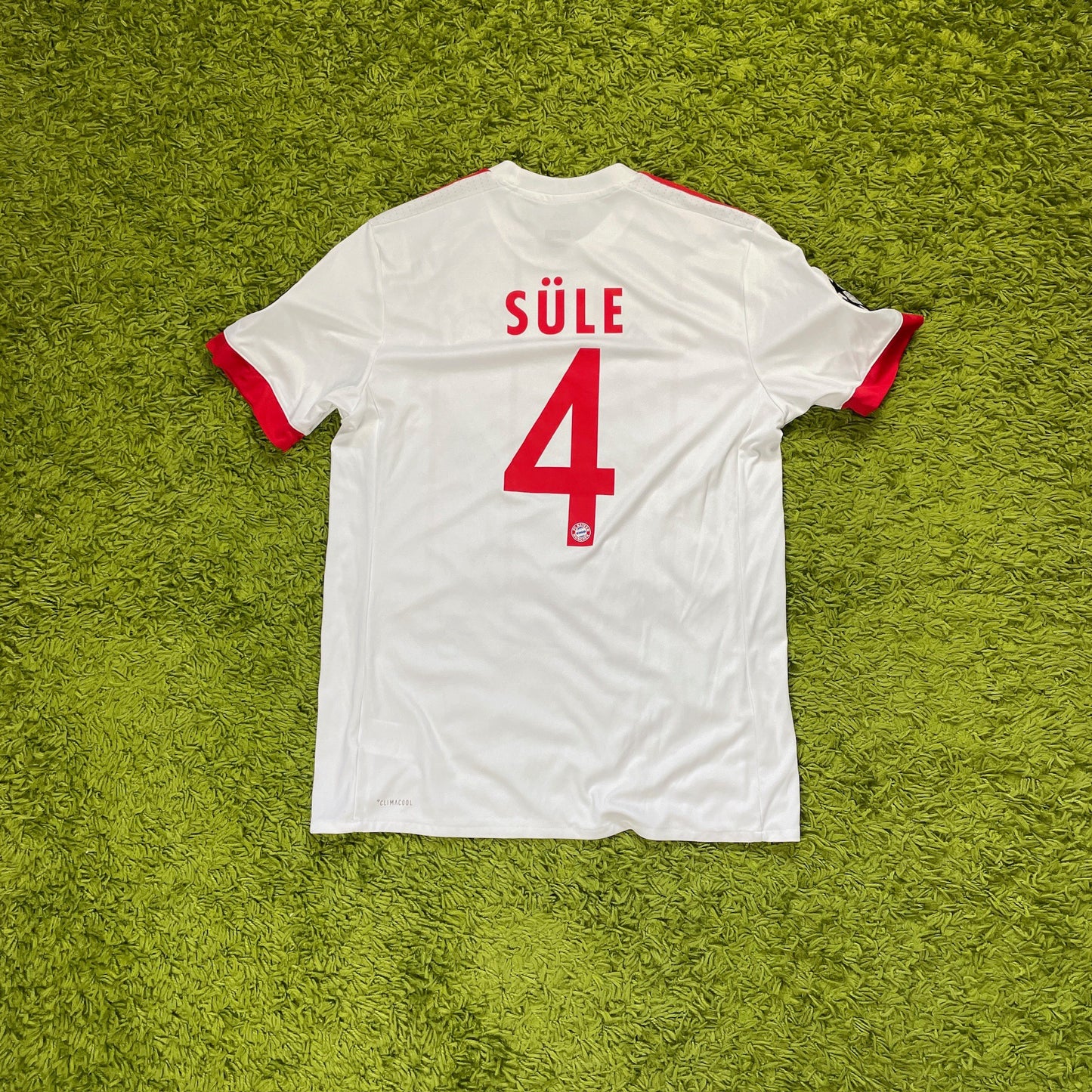 Adidas FC Bayern München Trikot Niklas Süle weiß Größe M 2017 2018