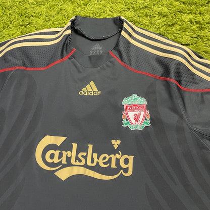 Adidas FC Liverpool Trikot grau Größe XL 2009 2010