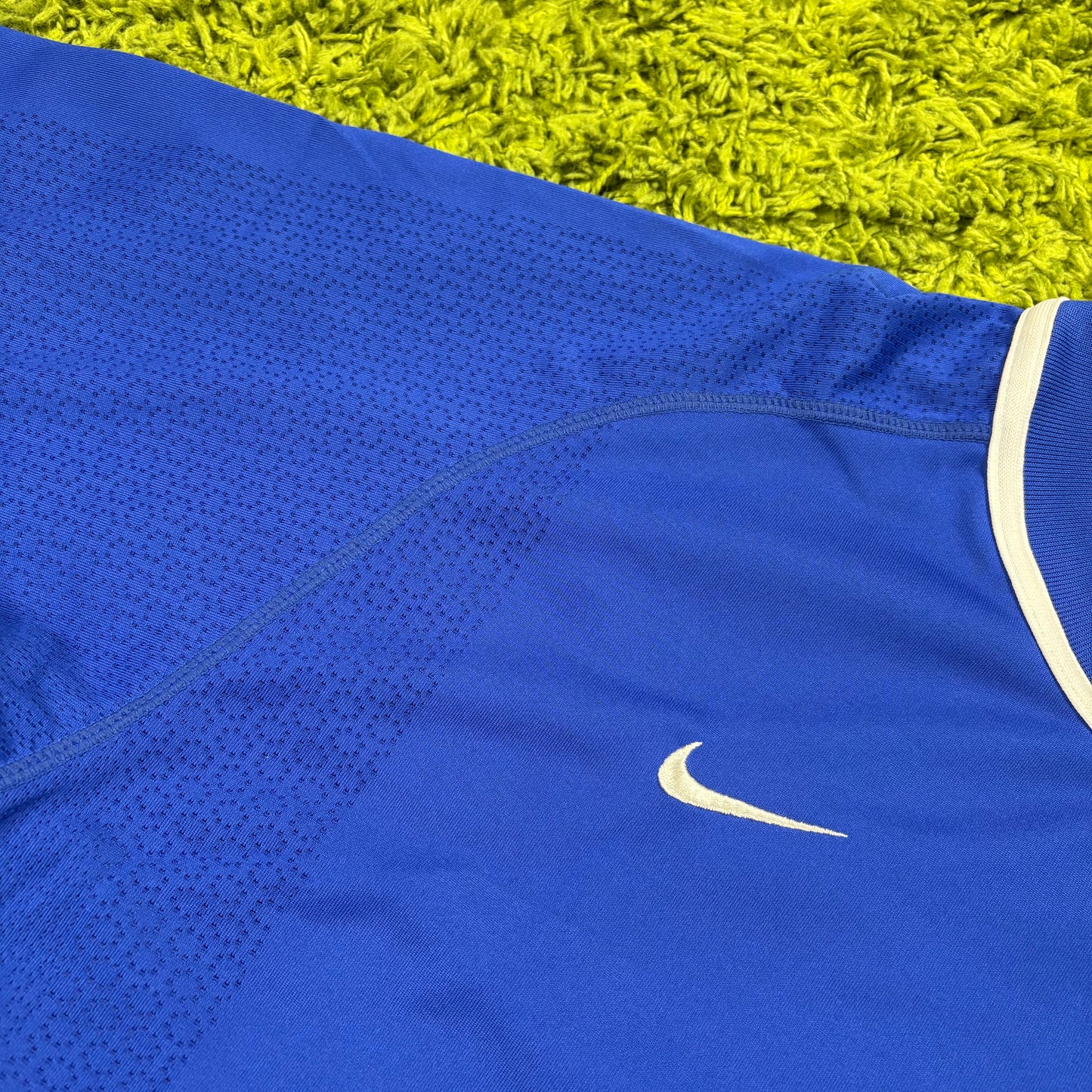 Nike Brasilien Ronaldo R9 Trikot blau Größe L 2000 2002 Neu mit Etikett brasil