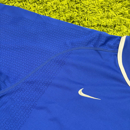 Nike Brasilien Ronaldo R9 Trikot blau Größe L 2000 2002 Neu mit Etikett brasil