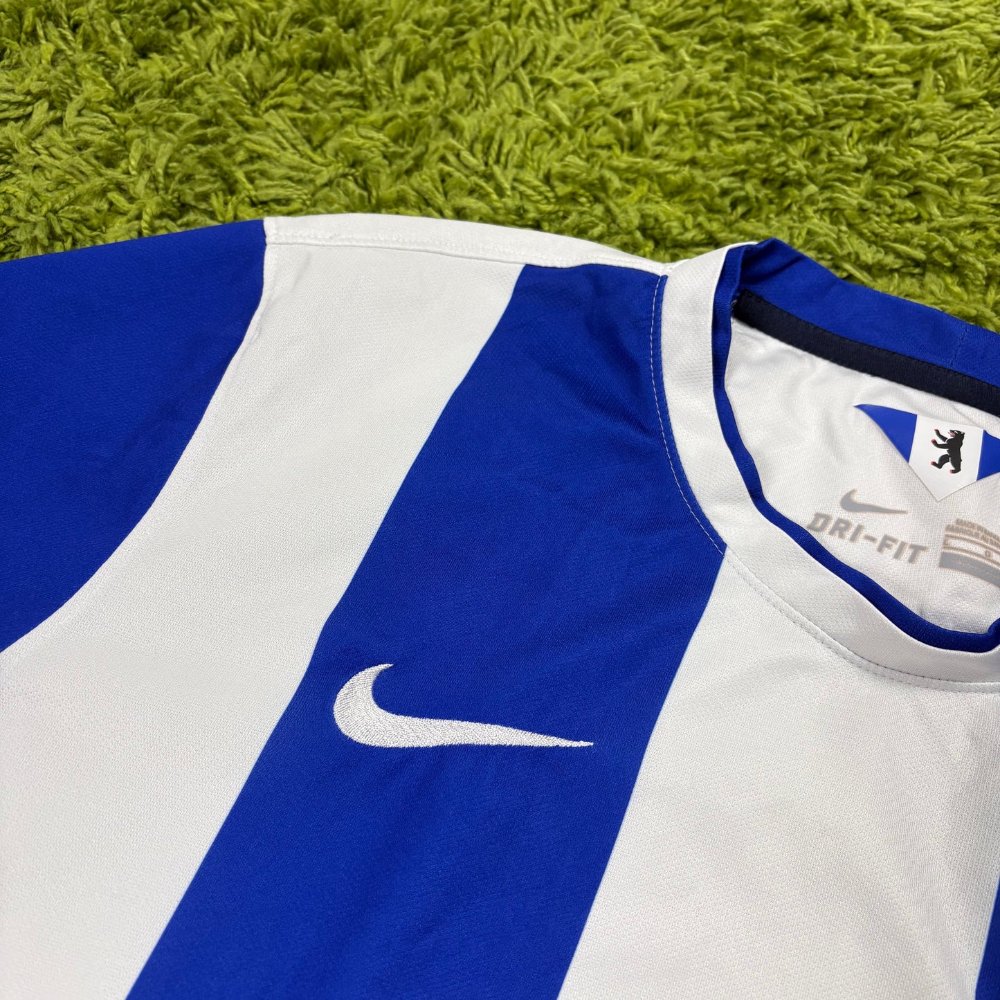 Nike Hertha BSC Berlin Trikot blau weiß Größe L 2014 2015