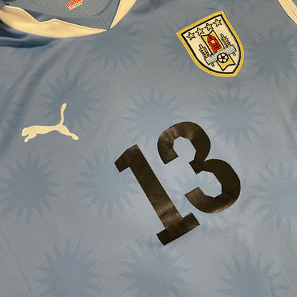 Puma Uruguay Olivera Trikot blau Größe M 2010