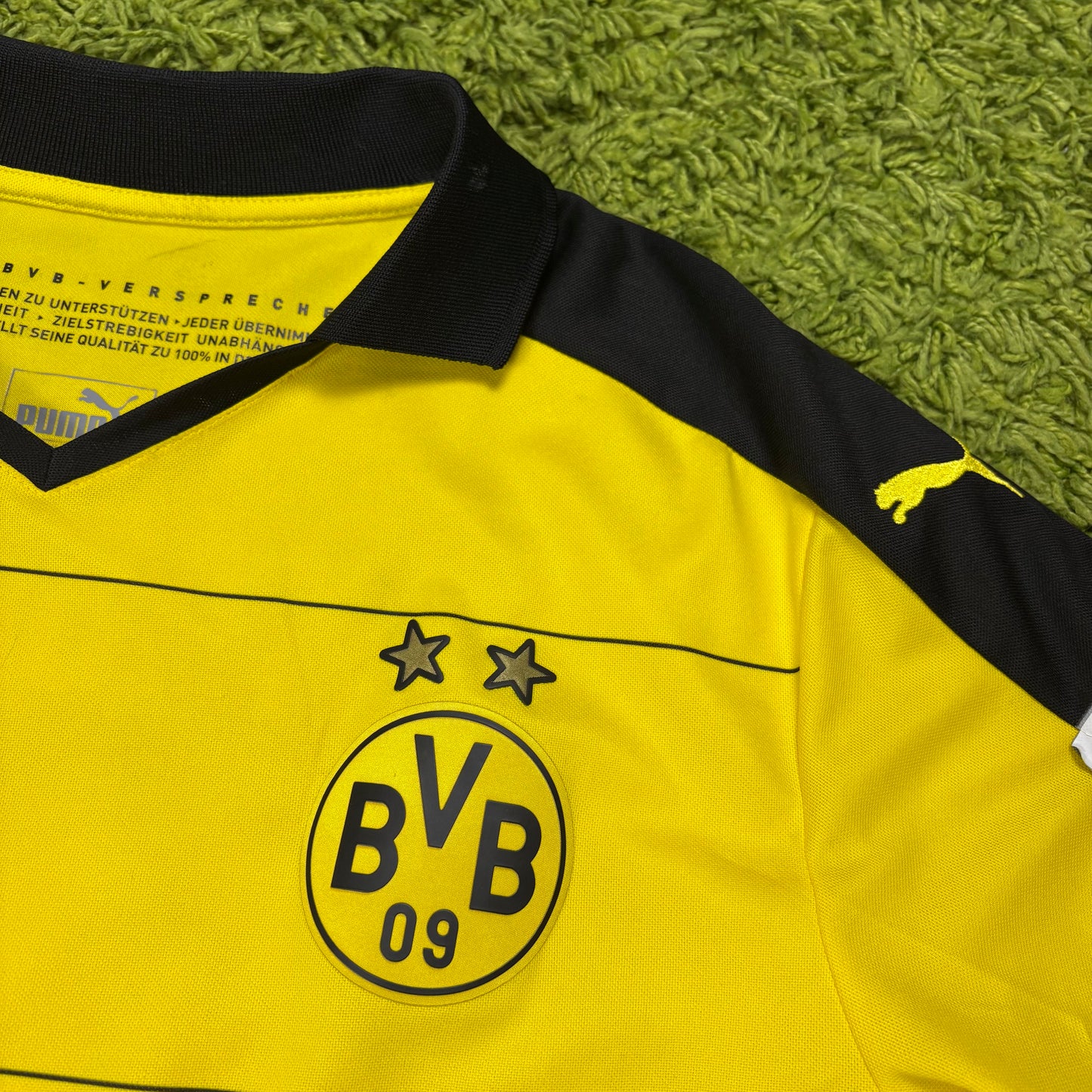 Puma Borussia Dortmund Kagawa Trikot Gelb Größe M 2015 2016