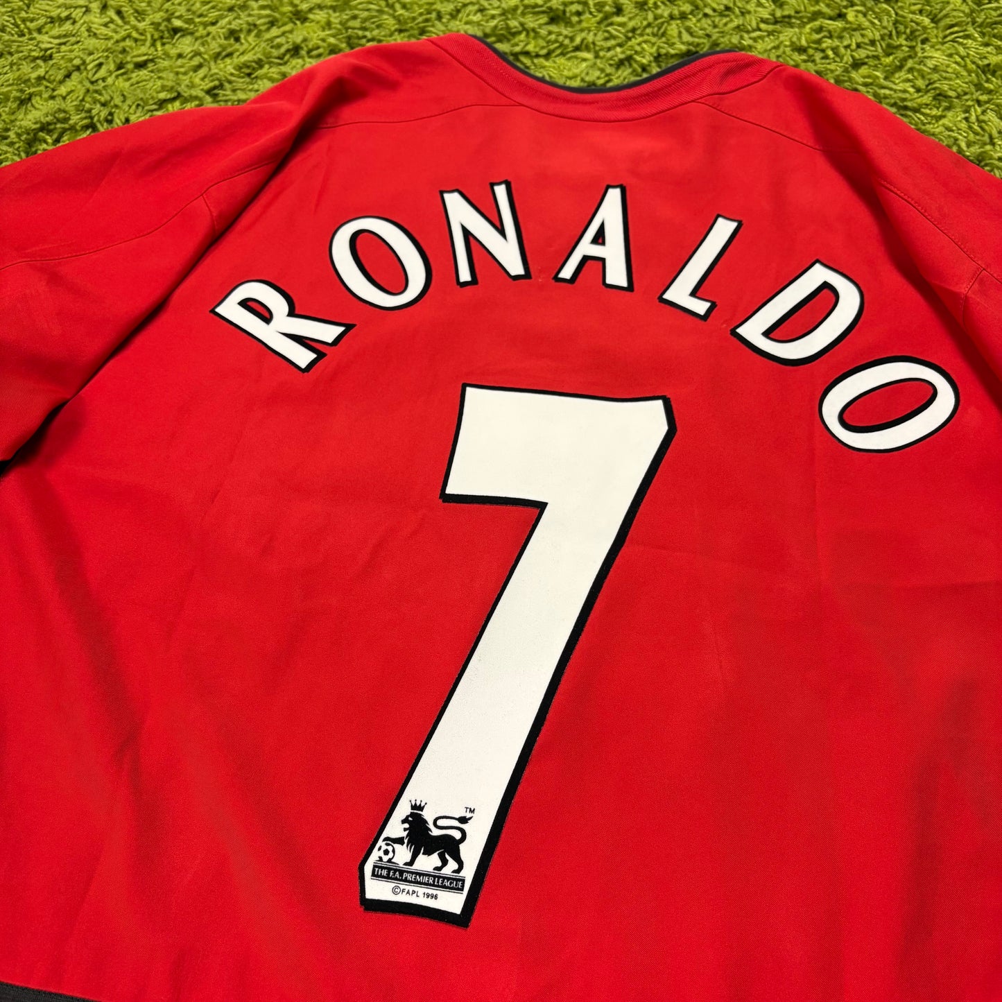 Nike Manchester United Ronaldo CR7 Trikot rot Größe L 2003 2004