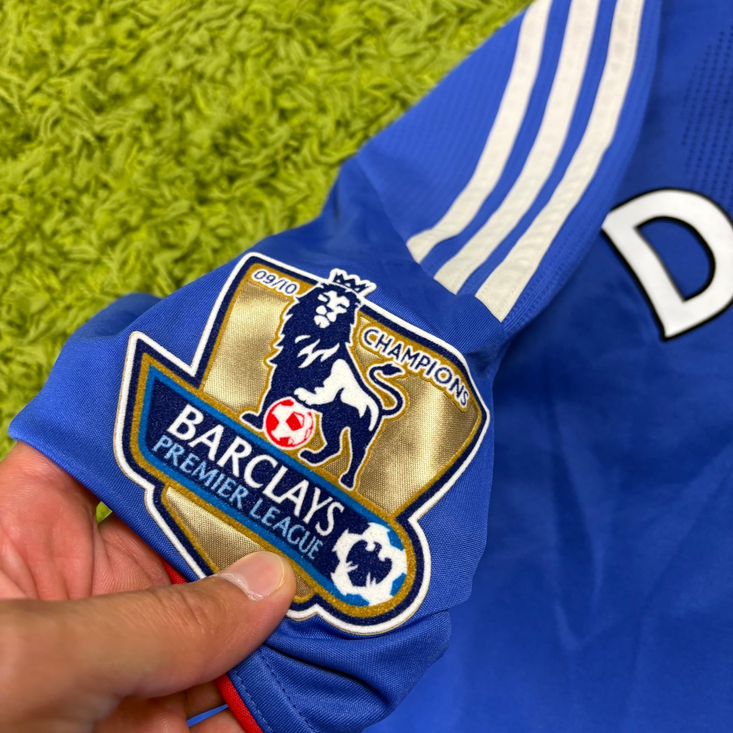 Adidas FC Chelsea Drogba Trikot blau Größe XXL 2010 2011