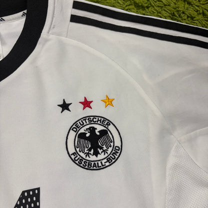 Adidas Deutschland DFB Asamoah Trikot Weiß Größe M 2002