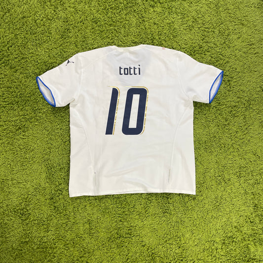 Puma Italien Totti Trikot weiß Größe XL 2006
