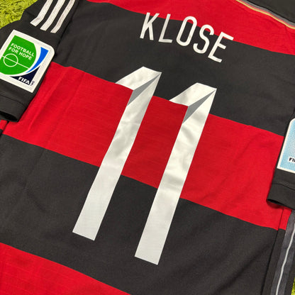 Adidas Deutschland DFB Klose Trikot rot schwarz Größe M 2014