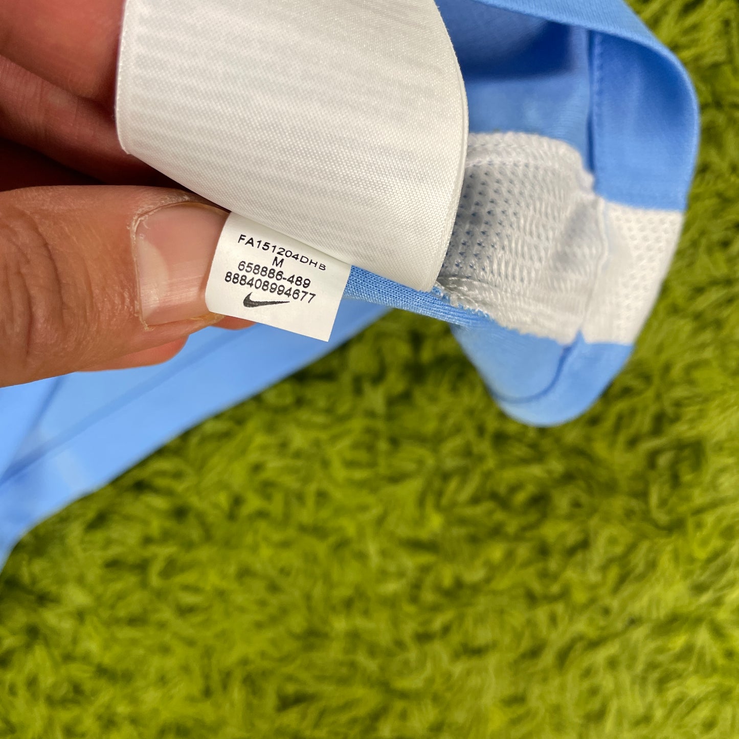 Nike Manchester City Trikot blau Größe M 2015 2016