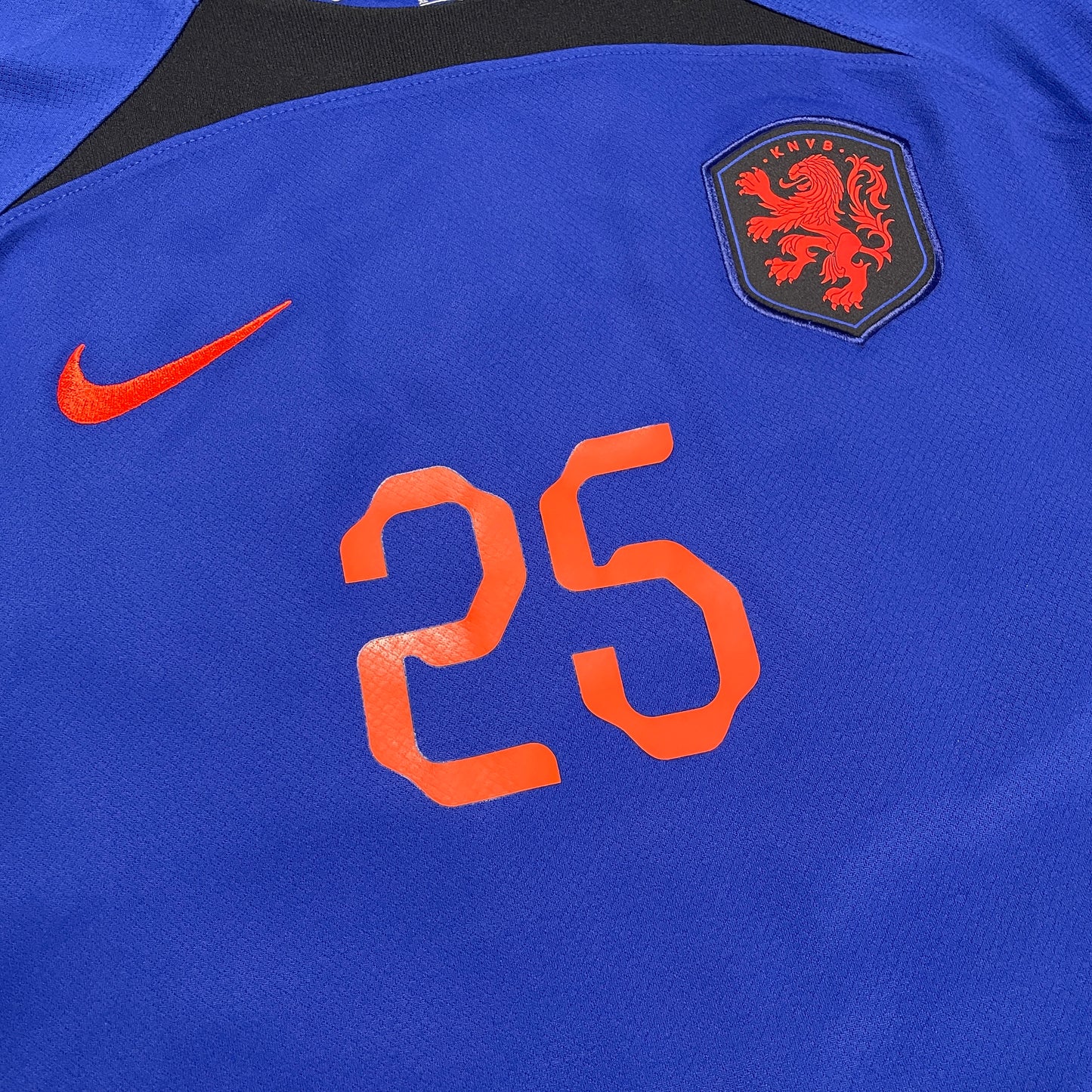 Nike Niederlande Holland Xavi Simons Trikot blau Größe XL 2022