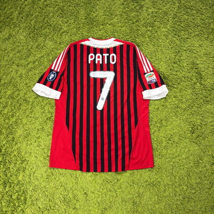 Adidas AC Mailand Milan Pato Trikot rot schwarz Größe XL 2010 2011