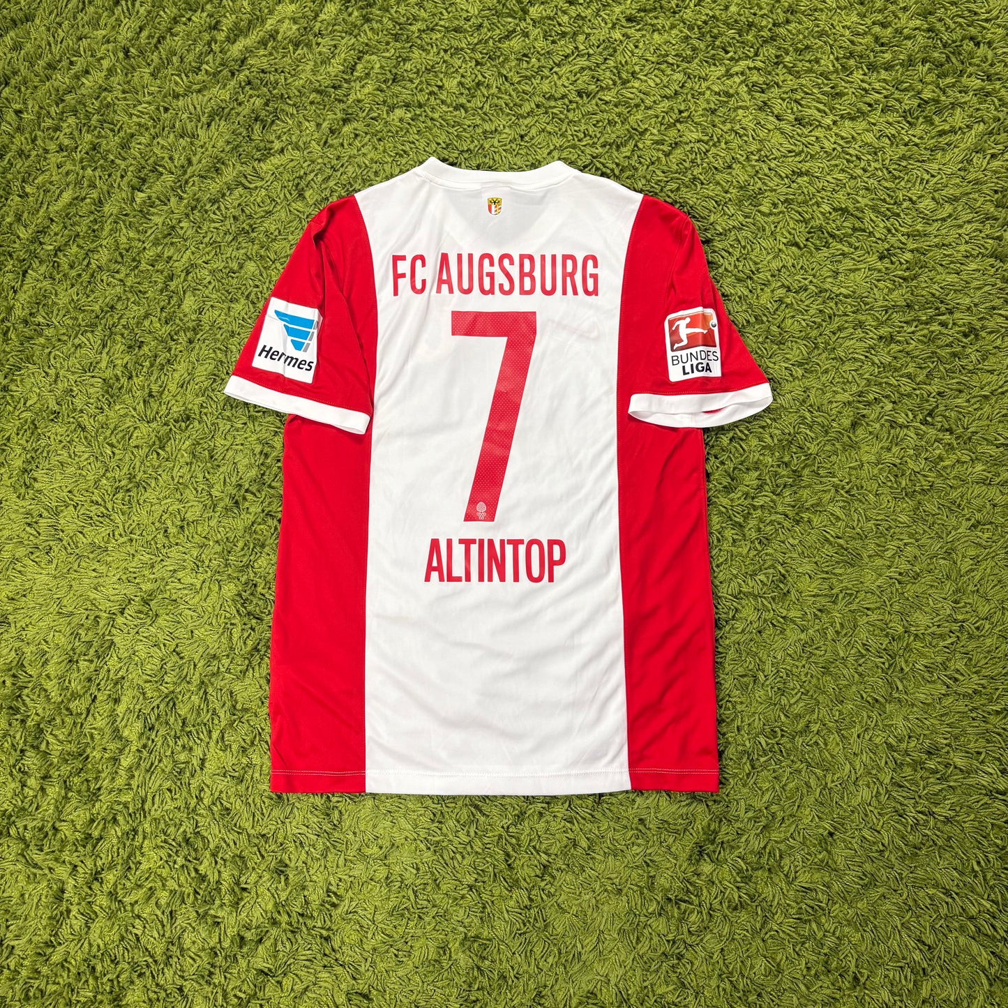 Nike FC Augsburg Altintop Trikot Weiß Größe M 2014 2015