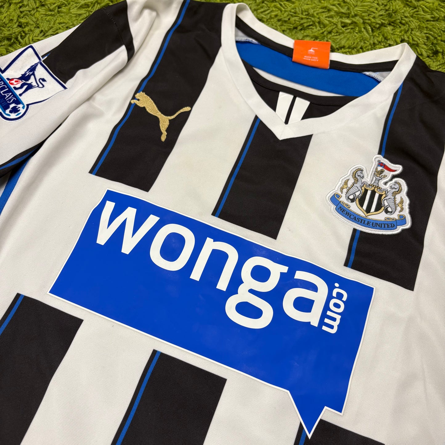 Puma Newcastle United Coloccini Trikot Weiß Größe M 2013 2014