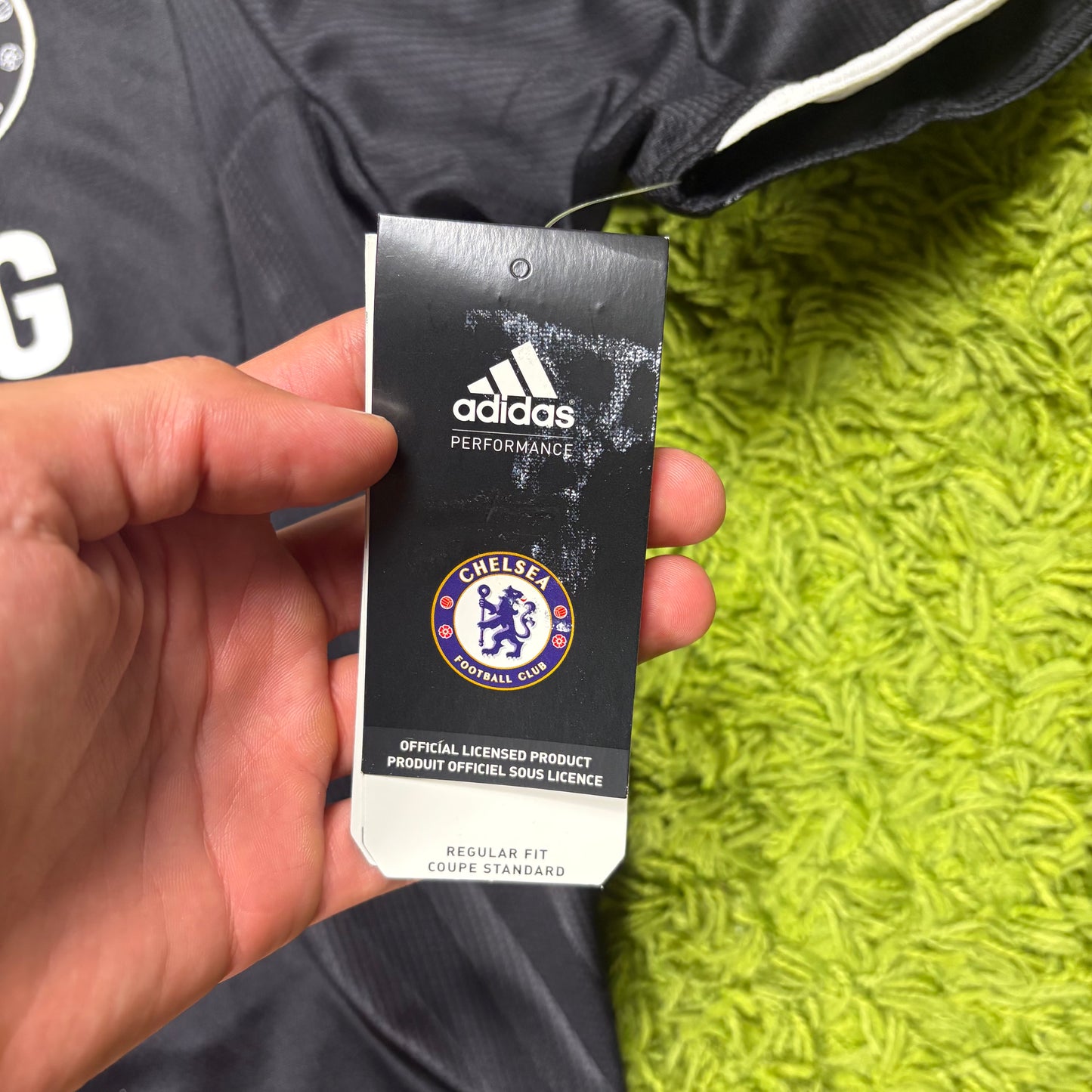 Adidas FC Chelsea Drogba Trikot schwarz Größe L 2008 2009