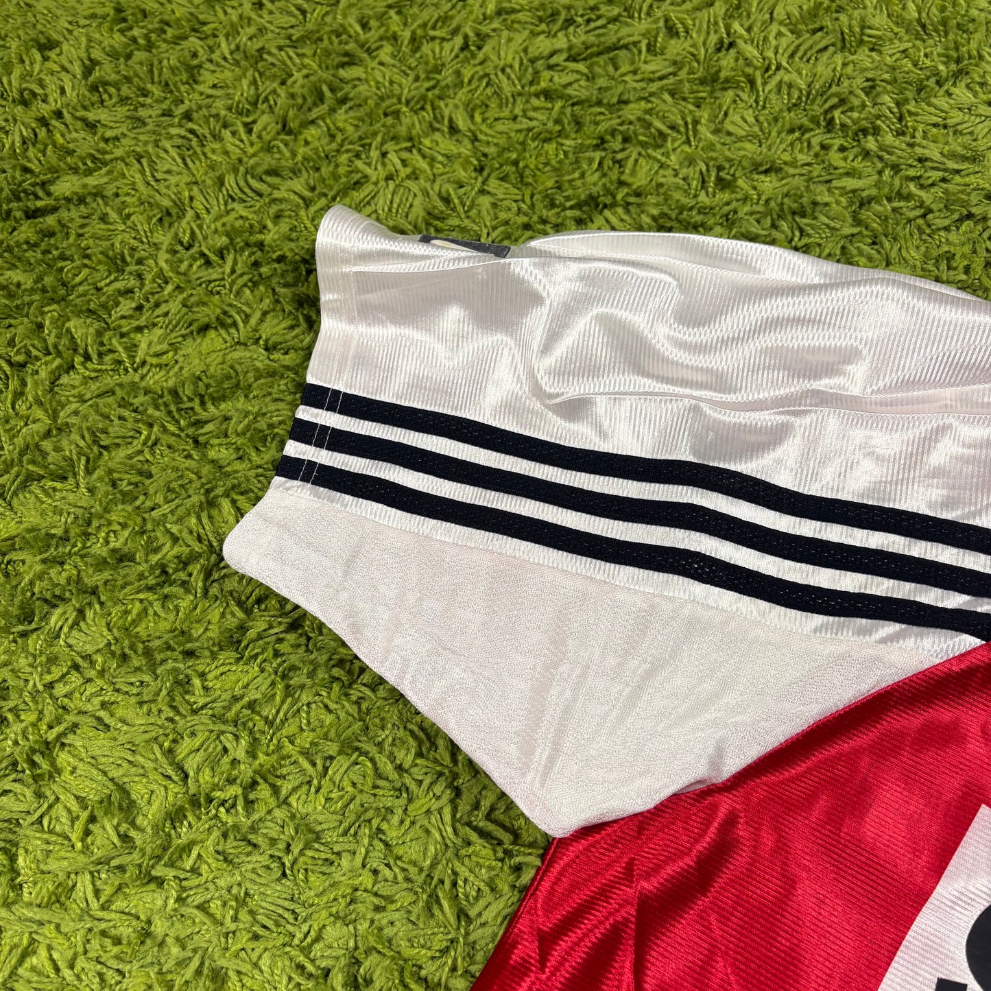 Adidas Feyenoord Rotterdam Cruz Trikot rot Weiß Größe XL 1998 1999