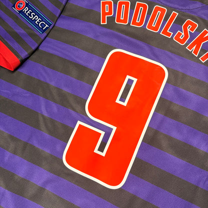 Nike FC Arsenal Podolski Trikot lila Größe XL 2012 2013