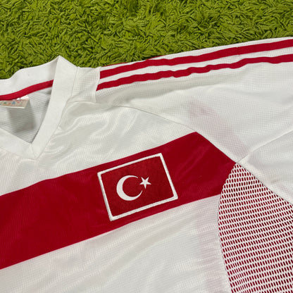 Adidas Türkei Trikot weiß Größe M 2002