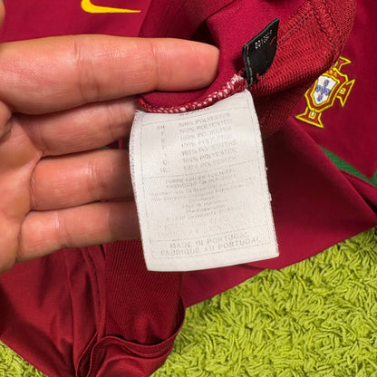 Nike Portugal Cristiano Ronaldo Trikot rot Größe L 2002
