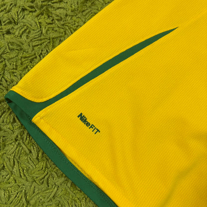 Nike Brasilien Trikot Kaka gelb Größe L 2008