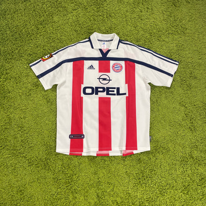 Adidas FC Bayern München Trikot weiß Salihamidzic Größe XL 2000 2002
