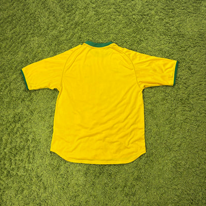 Nike Brasilien Trikot Gelb Größe L 2000 2002 Brazil Brasil