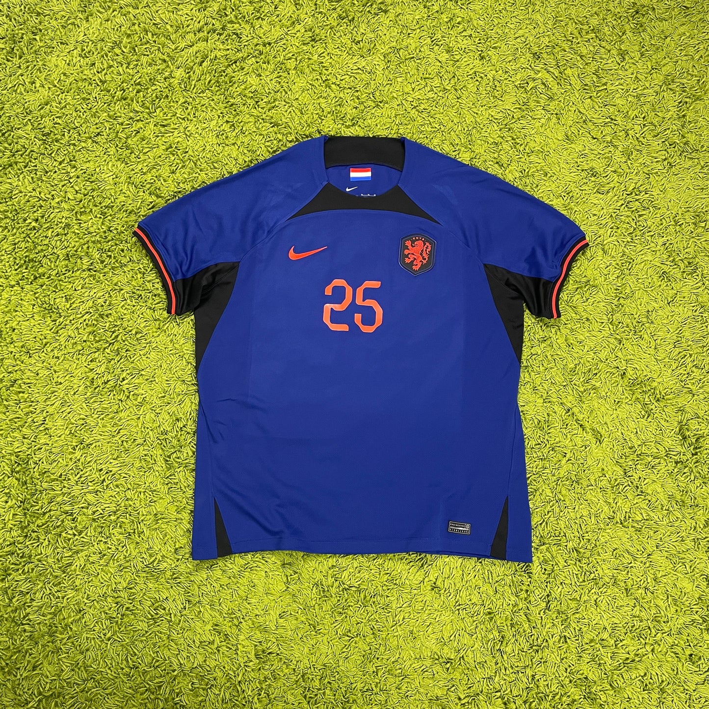 Nike Niederlande Holland Xavi Simons Trikot blau Größe XL 2022
