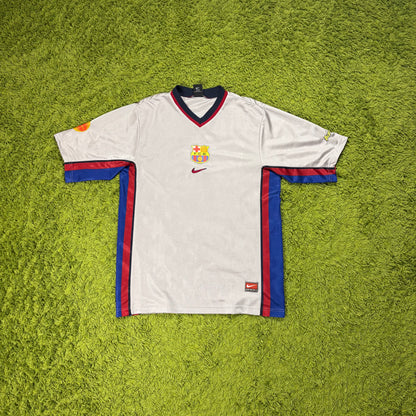 Nike FC Barcelona Guardiola Trikot grau Größe L 1999 2001
