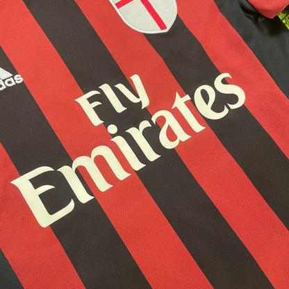 Adidas AC Mailand Milan Trikot schwarz Größe M 2015 2016