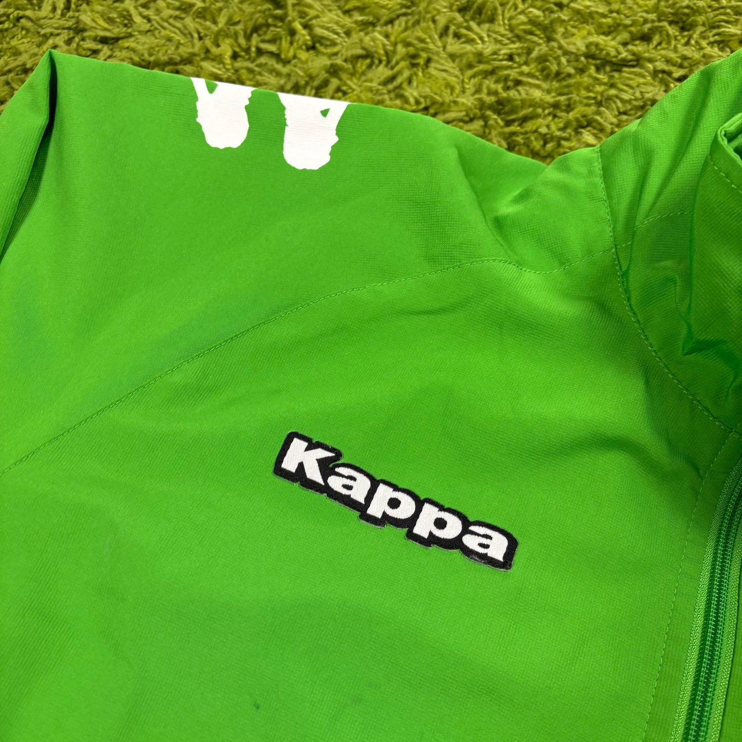 Kappa Borussia Mönchengladbach Trainingsjacke Jacke grün Größe XL
