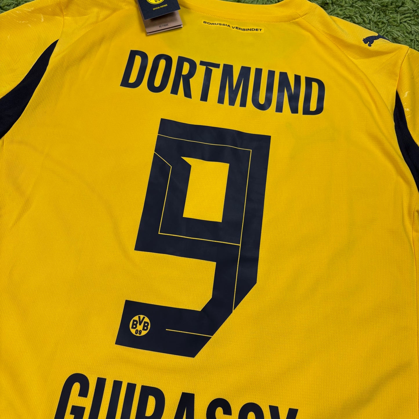 Puma Borussia Dortmund Guirassy Trikot Gelb Größe L 2025 2026