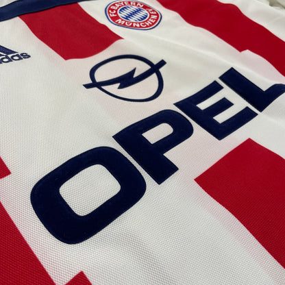 Adidas FC Bayern München Trikot weiß Strunz Größe L 2000 2002