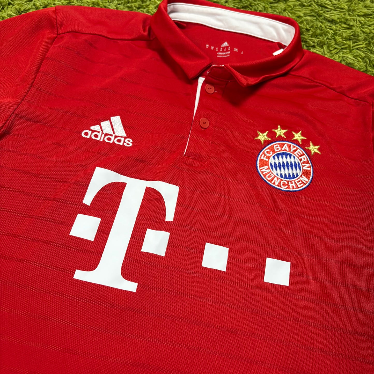 Adidas FC Bayern München Trikot rot Größe M 2016 2017