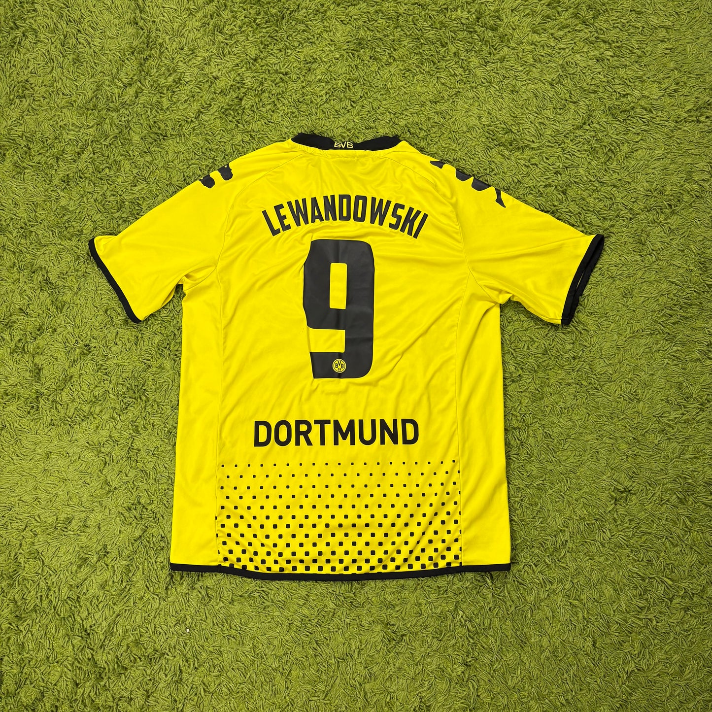 Kappa Borussia Dortmund Lewandowski Trikot Gelb Größe XL 2011 2012