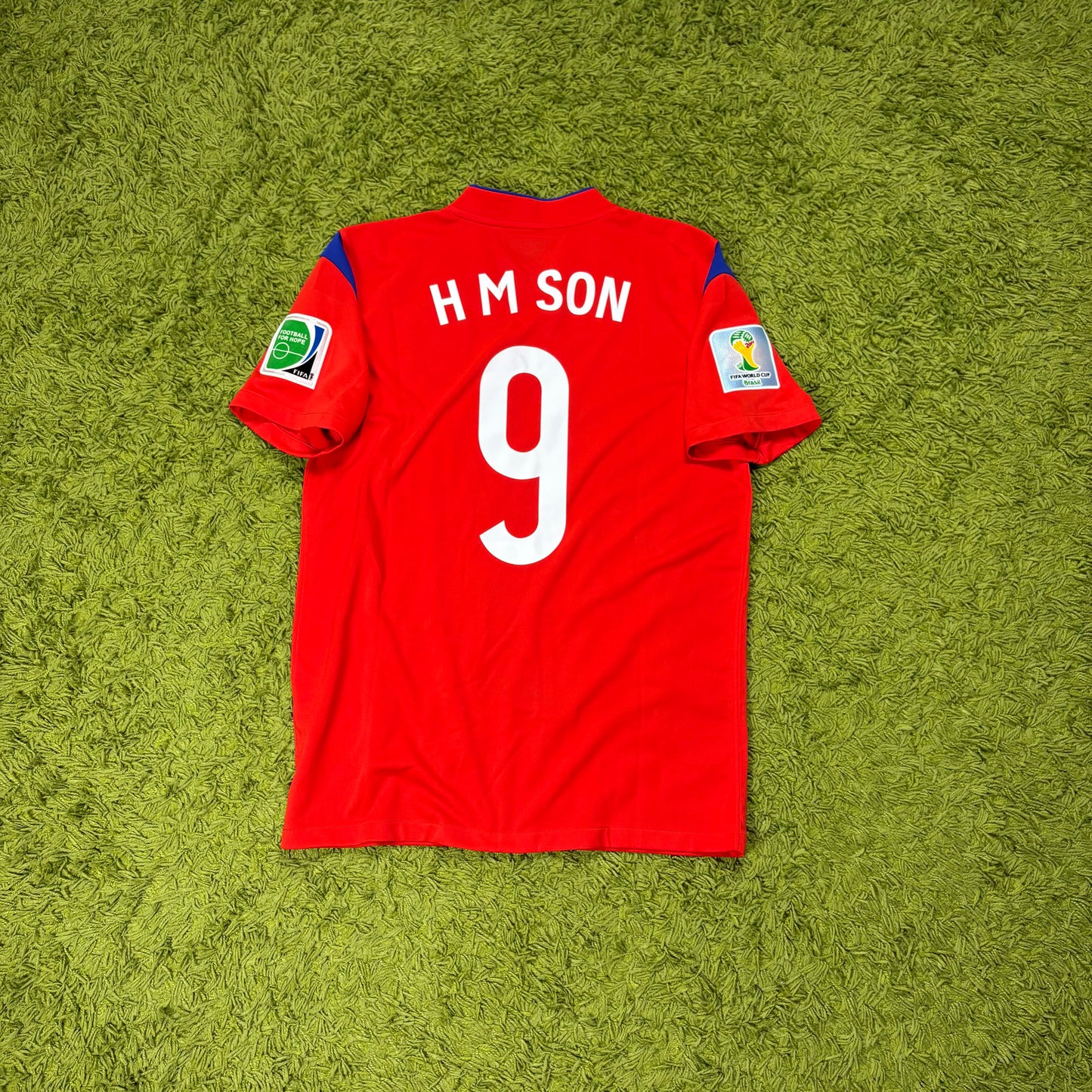 Nike Südkorea Heung Min Son Trikot rot Größe L 2014