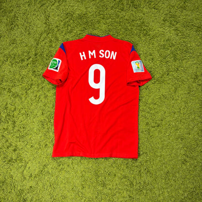Nike Südkorea Heung Min Son Trikot rot Größe L 2014