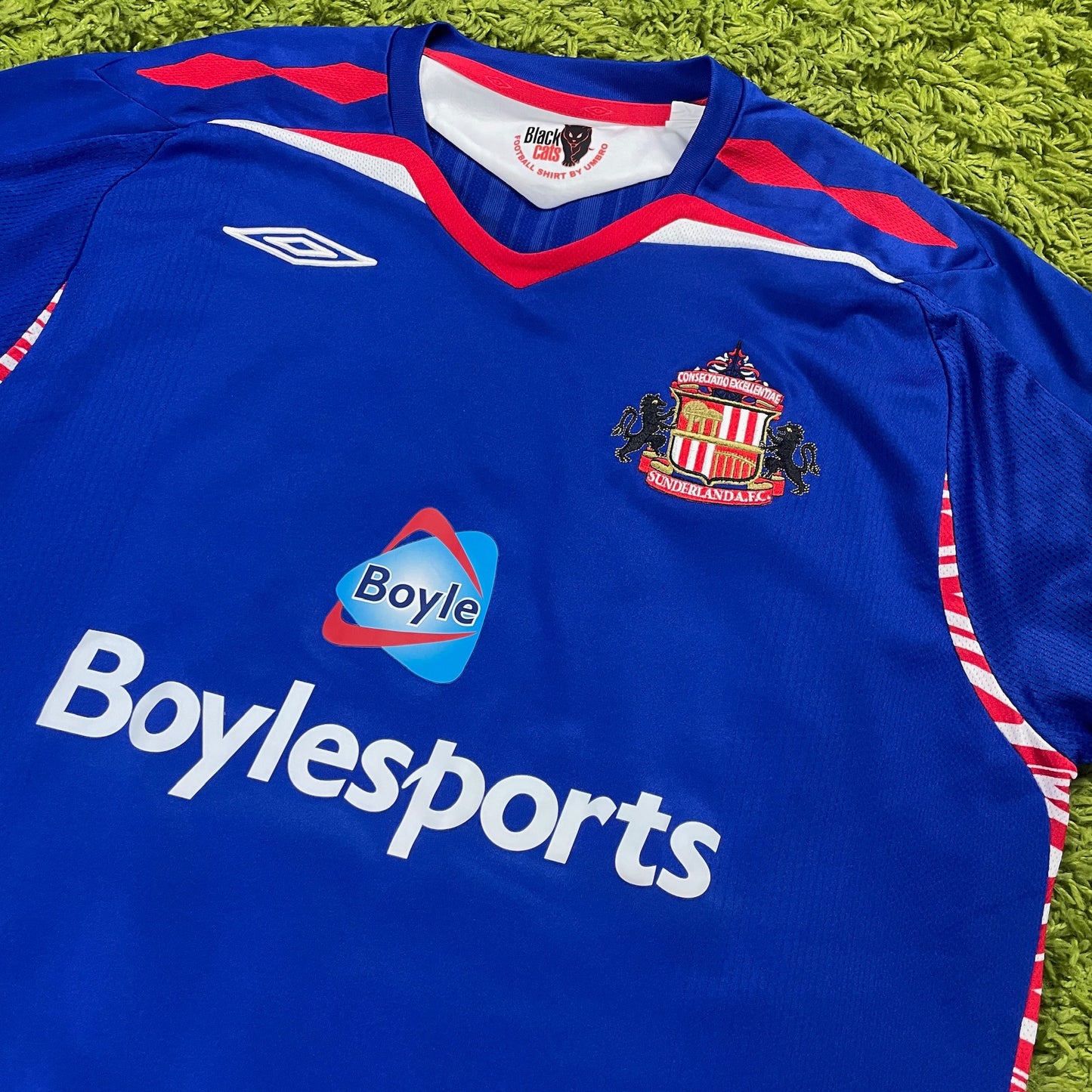 Umbro Sunderland FC Trikot blau Größe XL 2007 2008