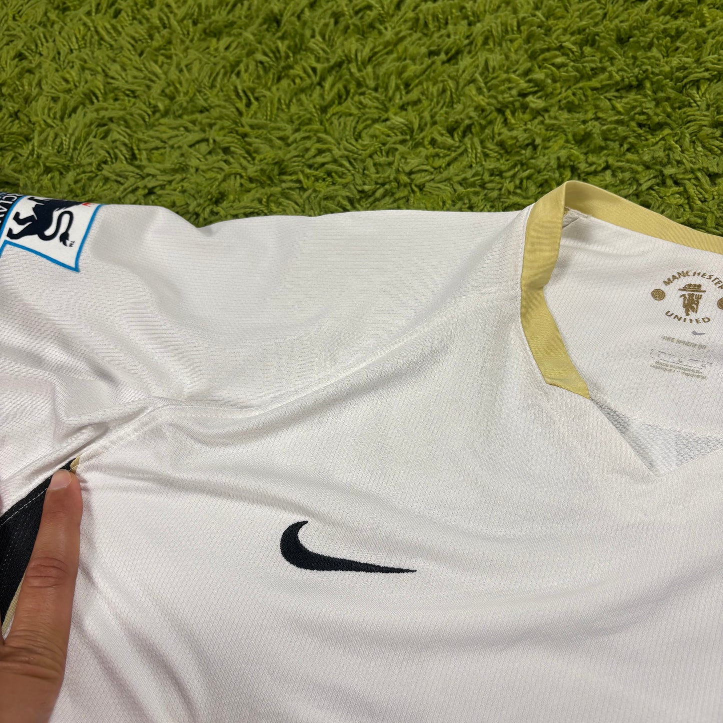 Nike Manchester United Ronaldo CR7 Trikot Weiß Größe L 2006 2007
