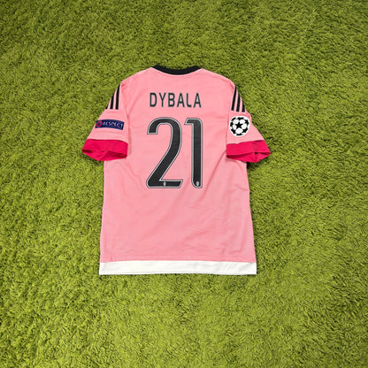 Adidas Juventus Turin Dybala Trikot rosa Größe M 2015 2016