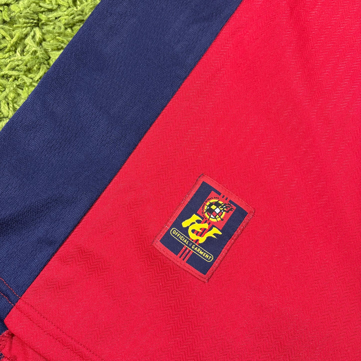 Adidas Spanien Raul Trikot rot Größe M 1998