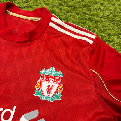 Adidas FC Liverpool Trikot Langarm rot Größe L 2010 2011
