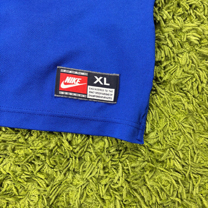 Nike Brasilien Ronaldo (Ronaldinho) Trikot blau Größe XL 1998