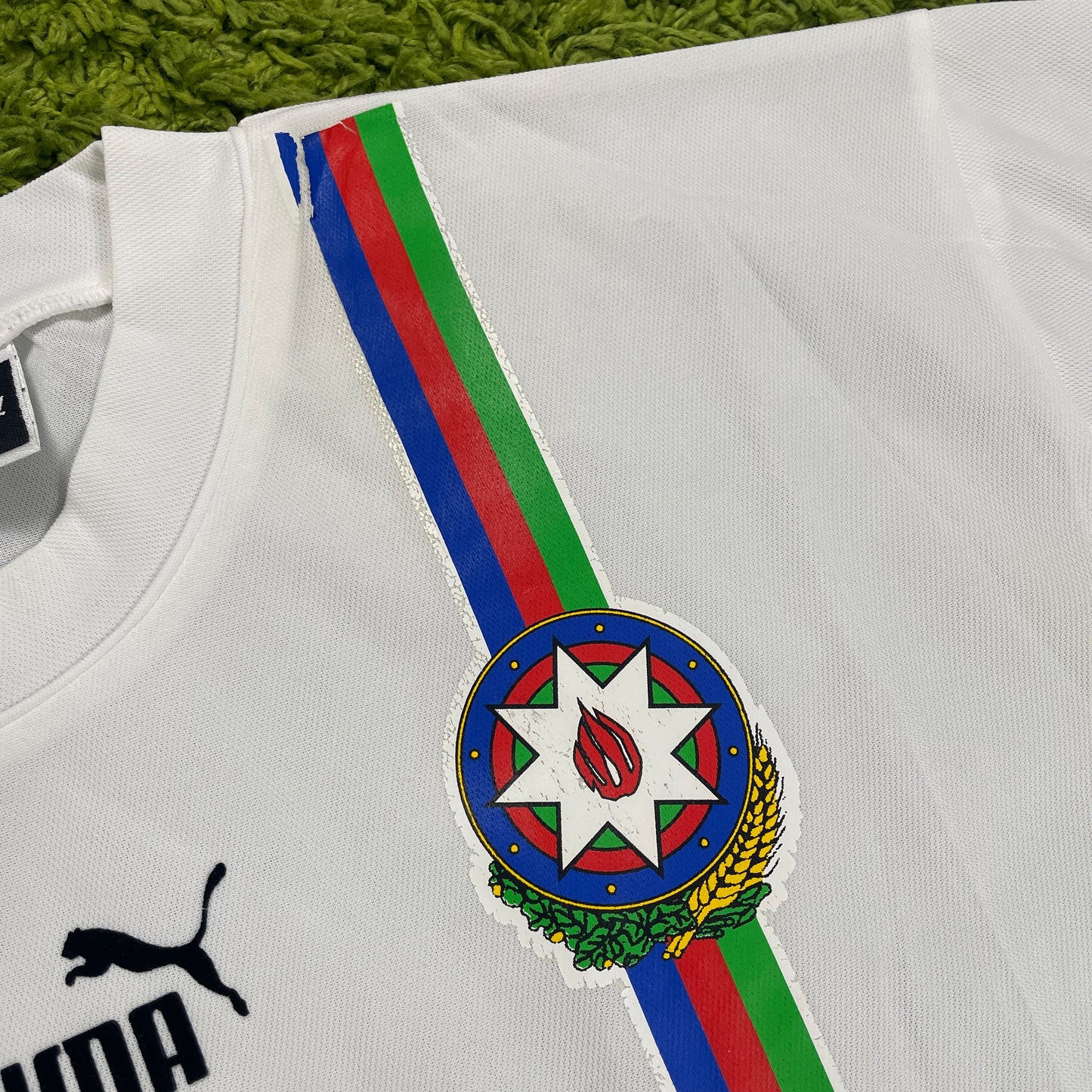 Puma Aserbaidschan Trikot weiß Größe XL 2004