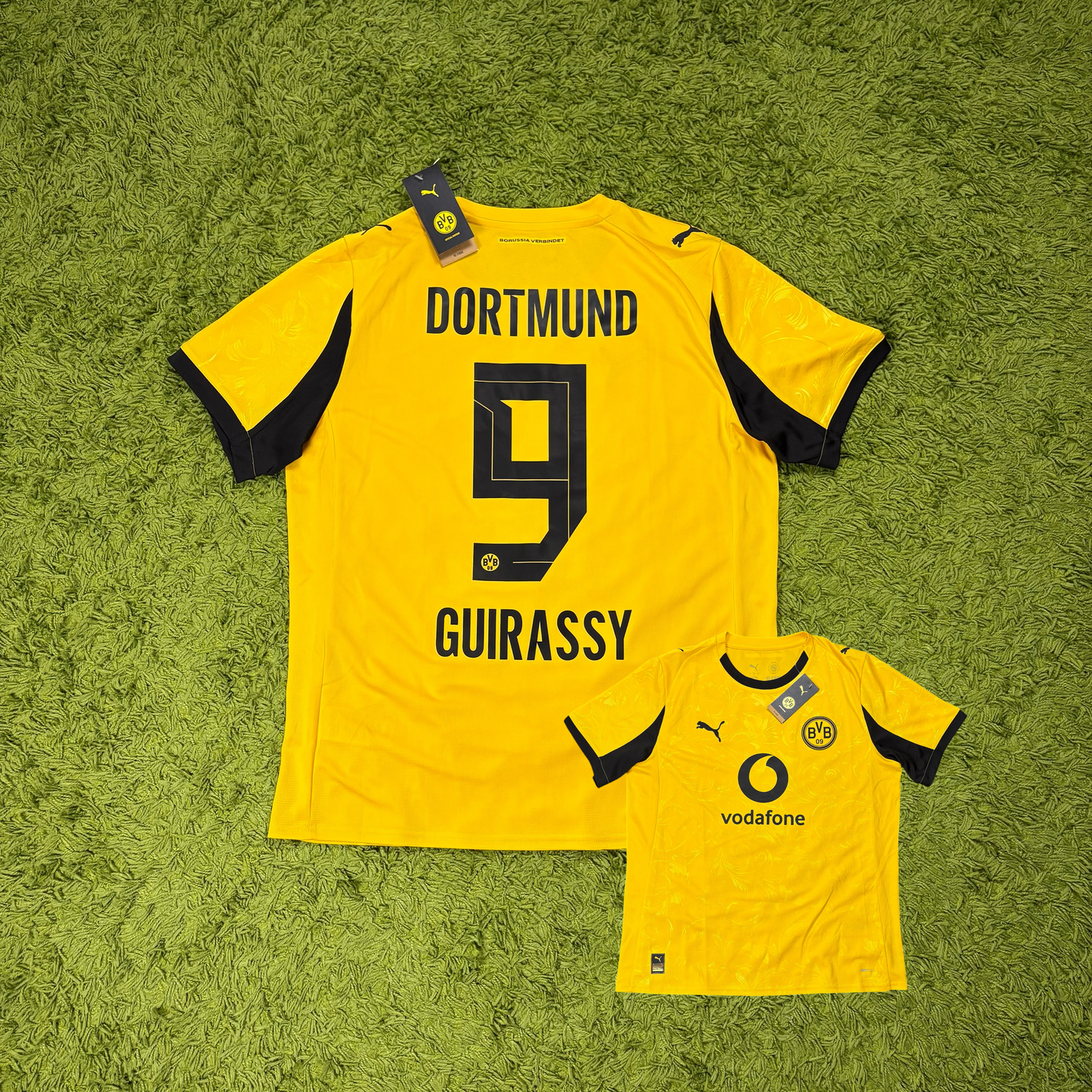 Puma Borussia Dortmund Guirassy Trikot Gelb Größe L 2025 2026