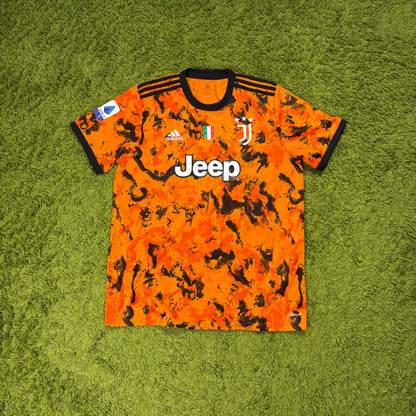 Adidas Juventus Turin Ronaldo Trikot Orange Größe XL 2020 2021